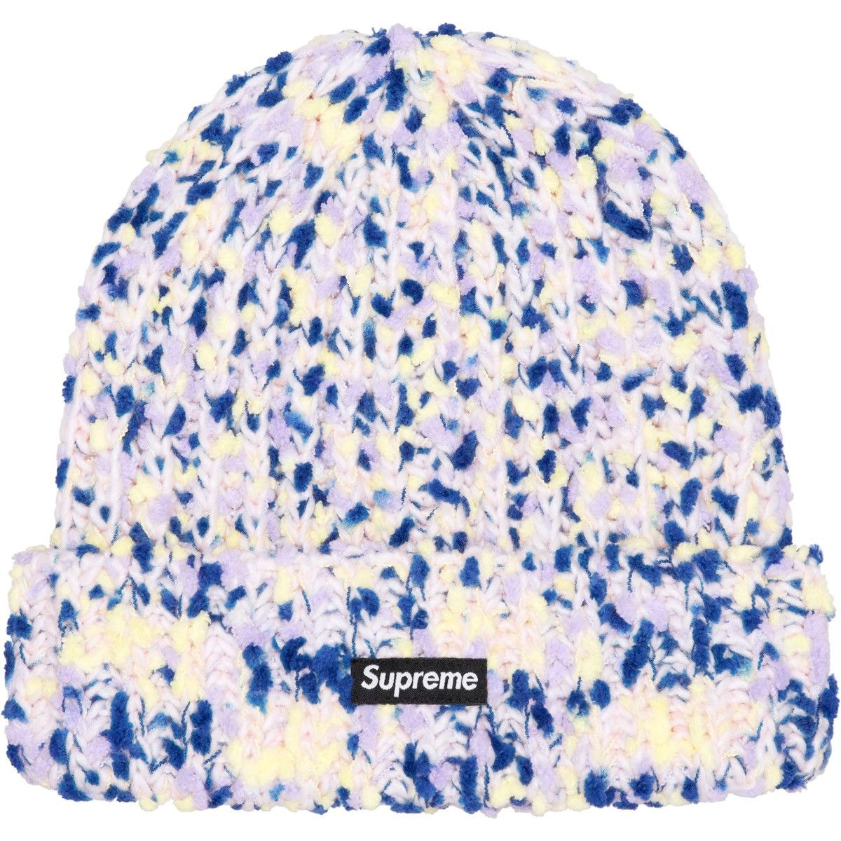 image of Supreme Chenille Beanie in Lavender, Men's