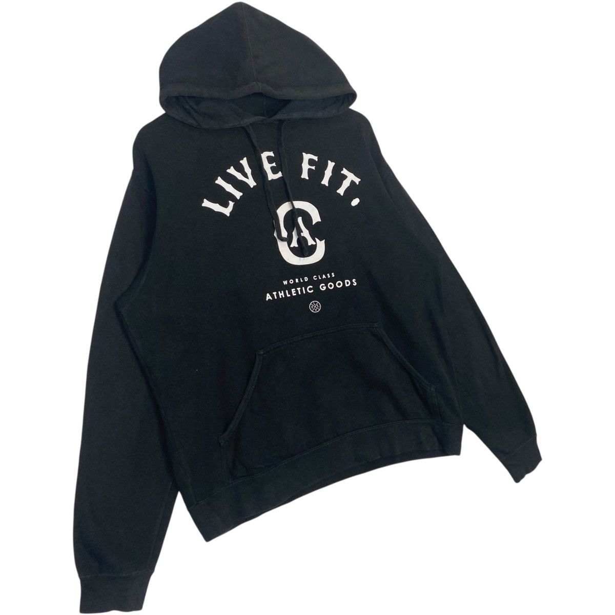 Vintage Vintage Life Fit Hoodie Sweater Black Big Logo Size M Size US M / EU 48-50 / 2 - 3 Thumbnail