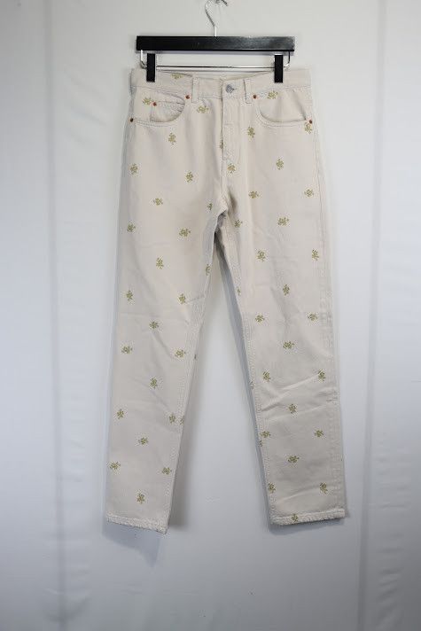 Martine Rose Martine Rose Floral Denim Jeans - SS21 | Grailed