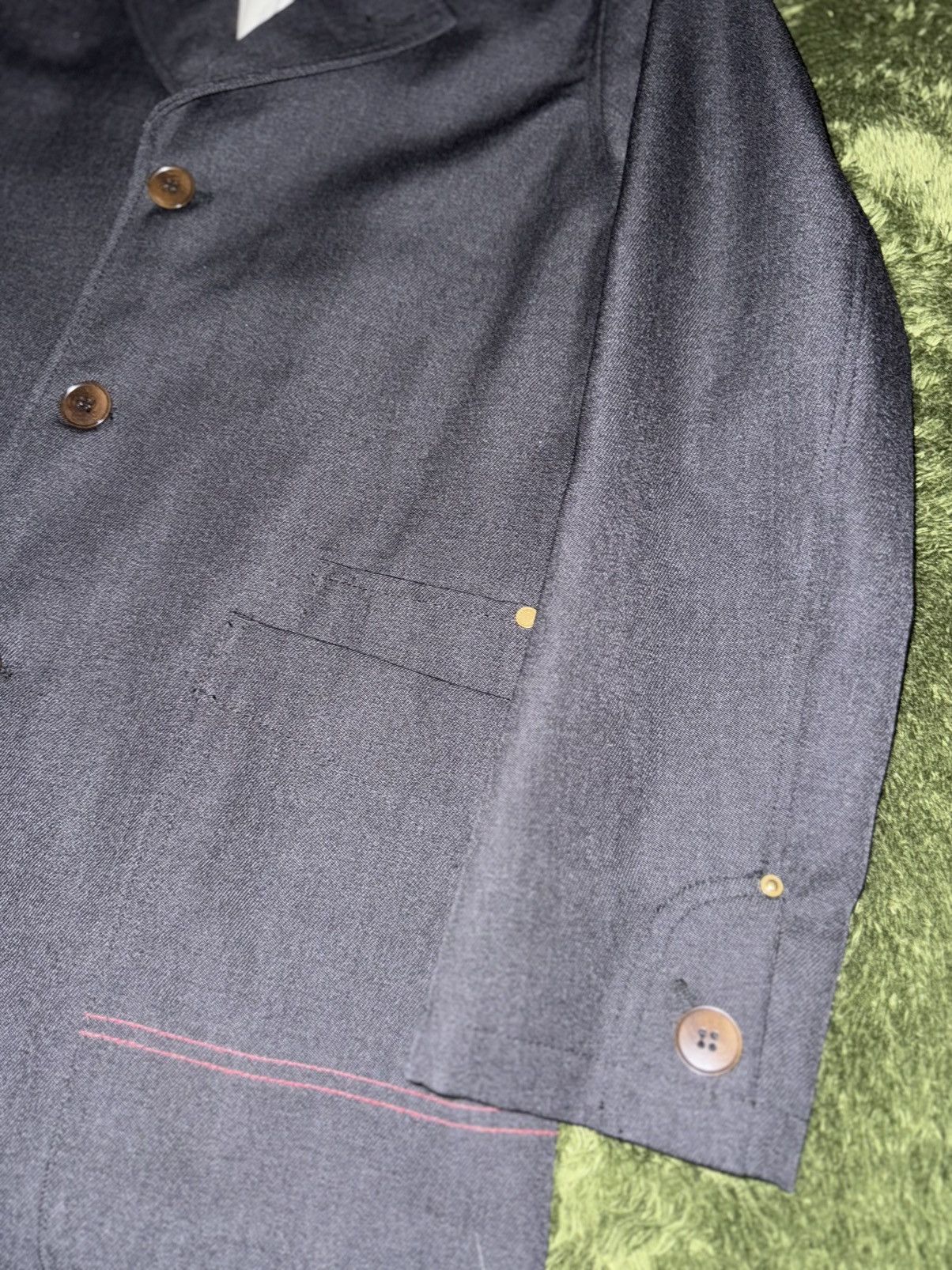 ANACHRONORM [1] ANACHRONORM Tailored Wool Blazer Jacket made in japan Size US S / EU 44-46 / 1 - 4 Thumbnail