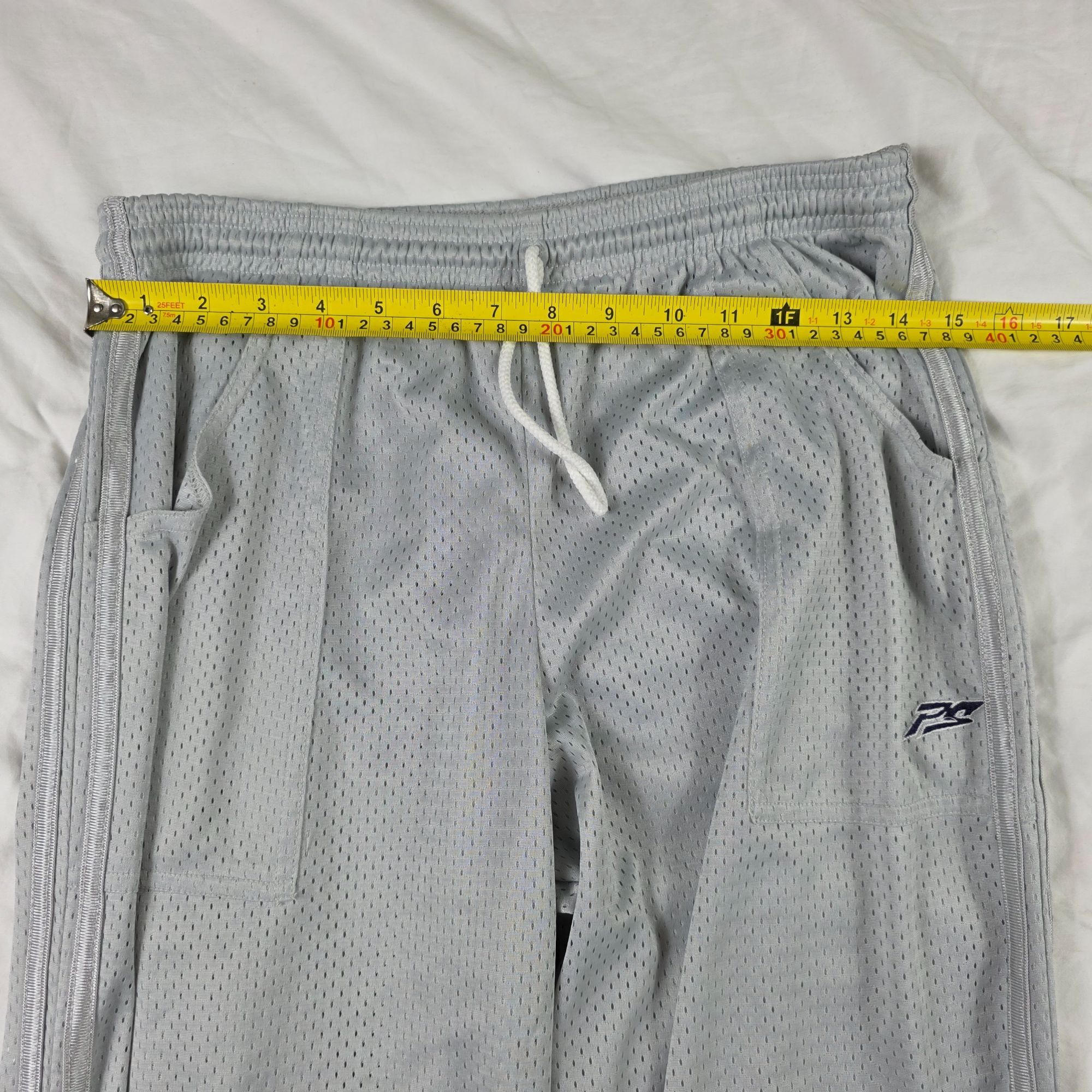 Other Vintage Perfetto Sportswear Mens Large Silver Athletic Pants Size US 34 / EU 50 - 9 Thumbnail