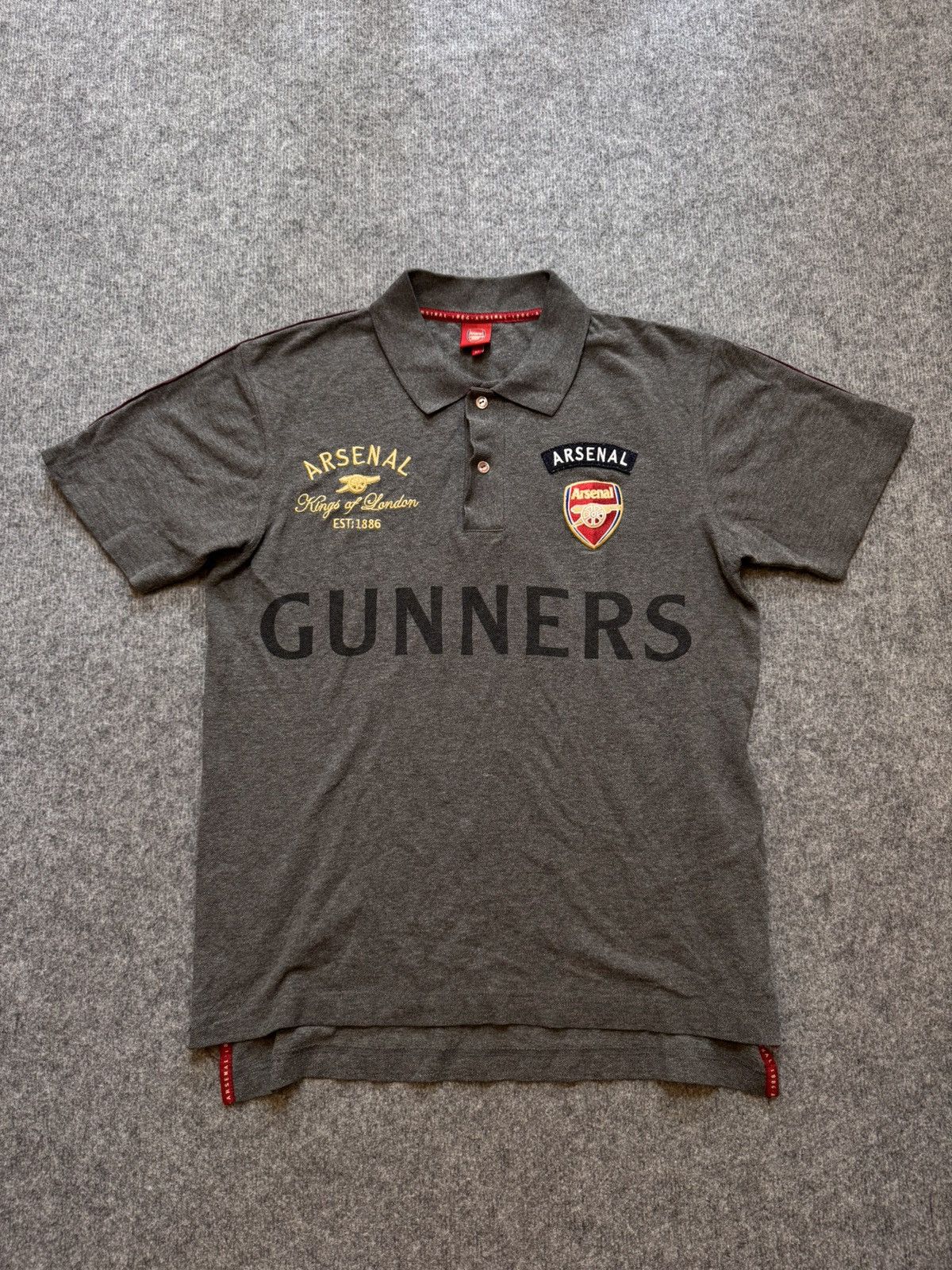 Other Vintage polos Arsenal soccer football rare gunners Size US M / EU 48-50 / 2 - 1 Thumbnail