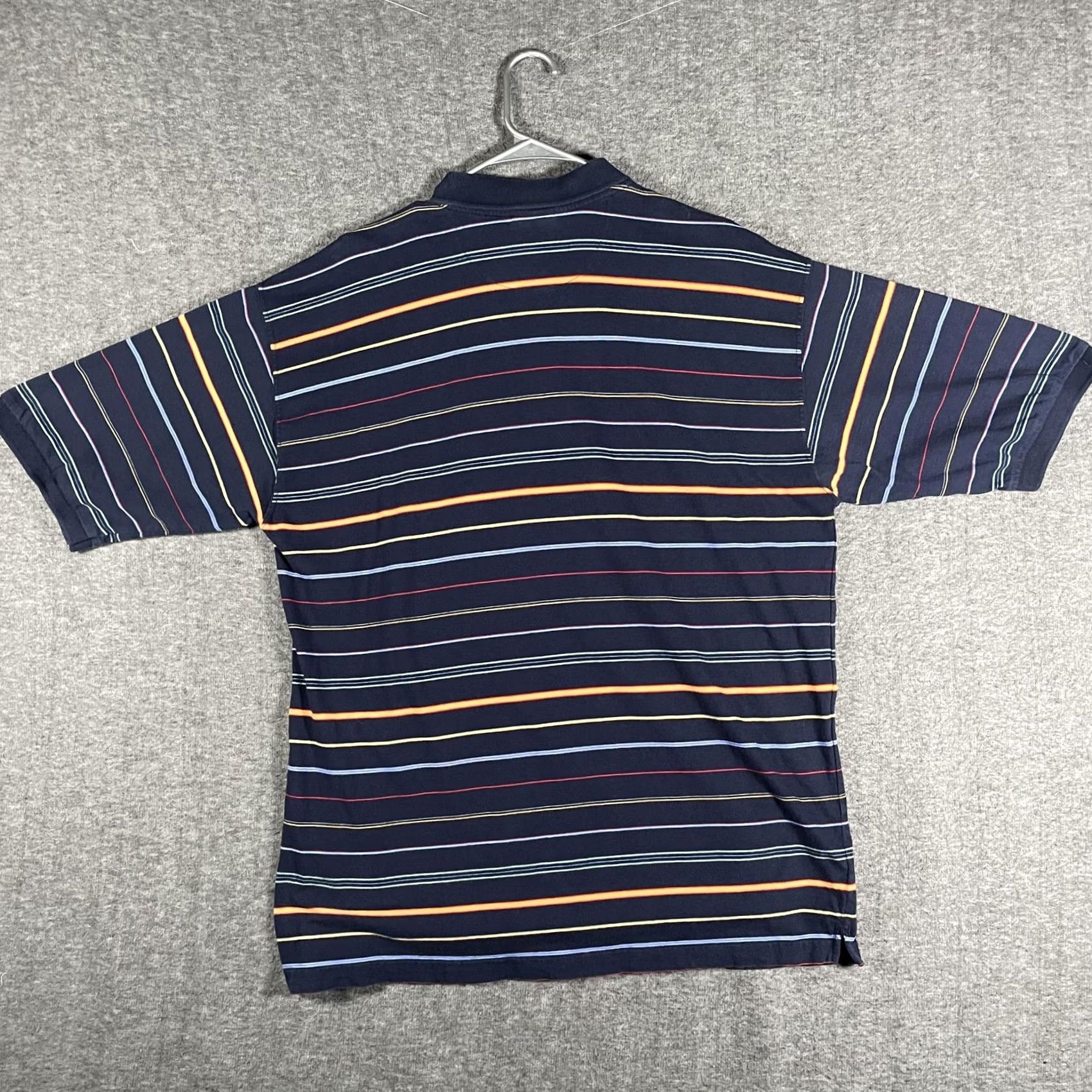 Disney The Disney Store Polo Shirt Mens XL Blue Striped Mickey Mouse Embroidered Casual Size US XL / EU 56 / 4 - 3 Thumbnail