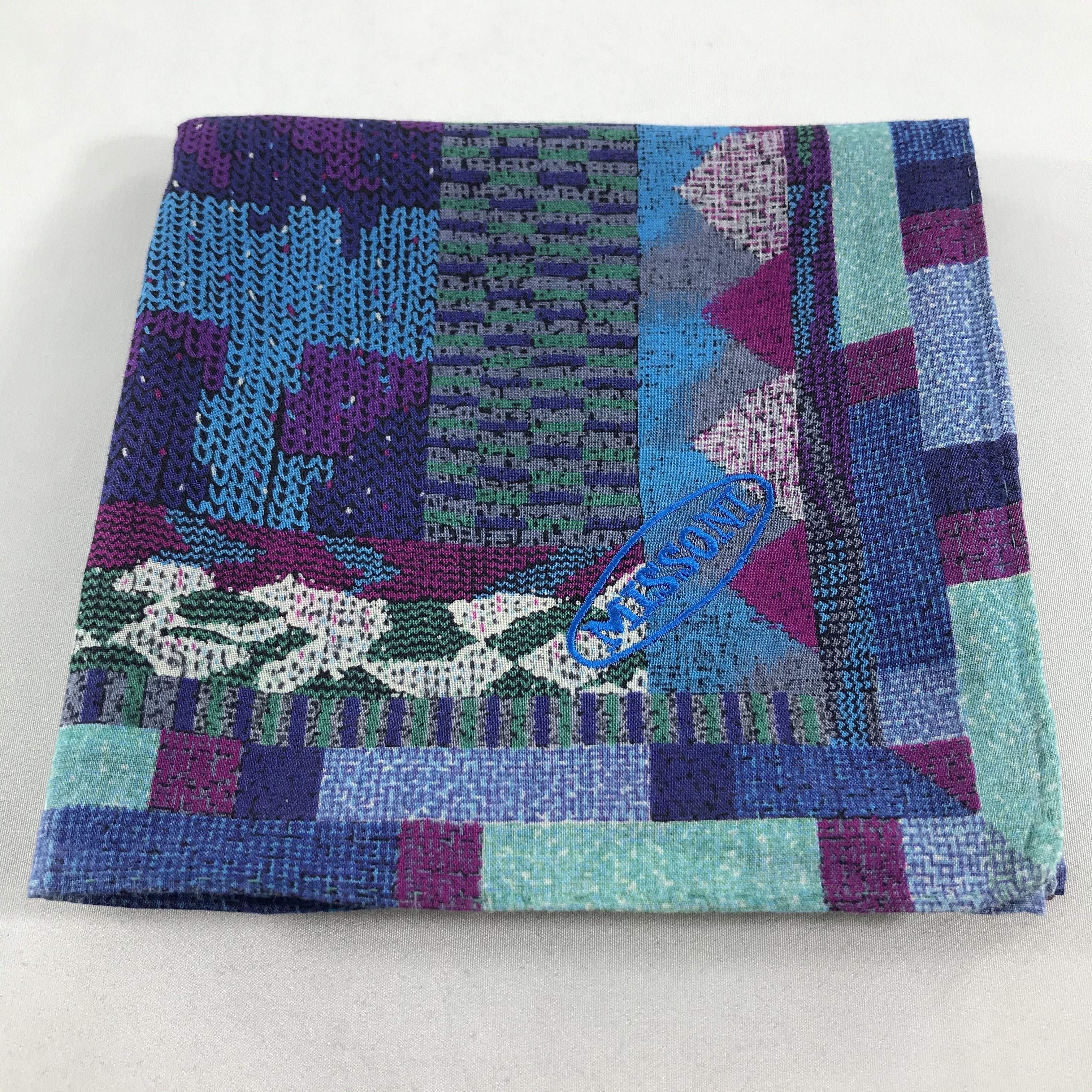 Missoni × Vintage Missoni Handkerchief Neckerchief Bandana H18 Size ONE SIZE - 5 Thumbnail