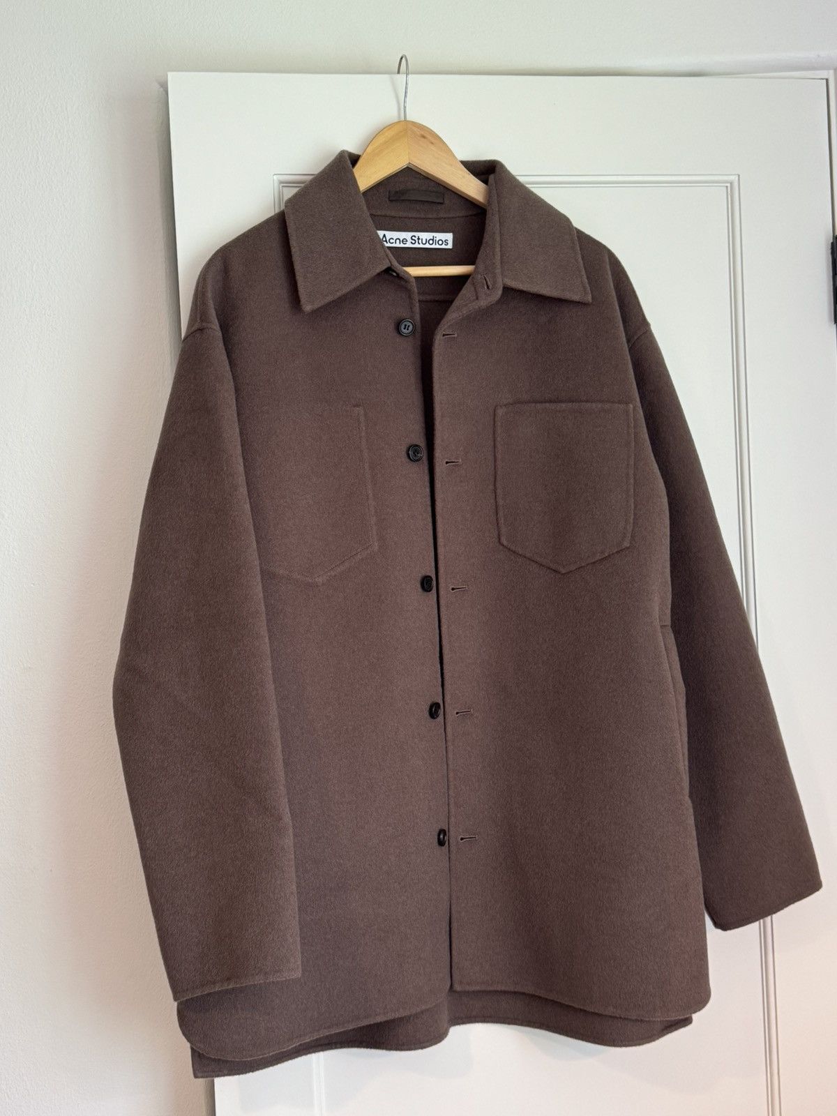 Acne Studios Acne studios double faced wool domen jacket fox grey Size US L / EU 52-54 / 3 - 1 Thumbnail
