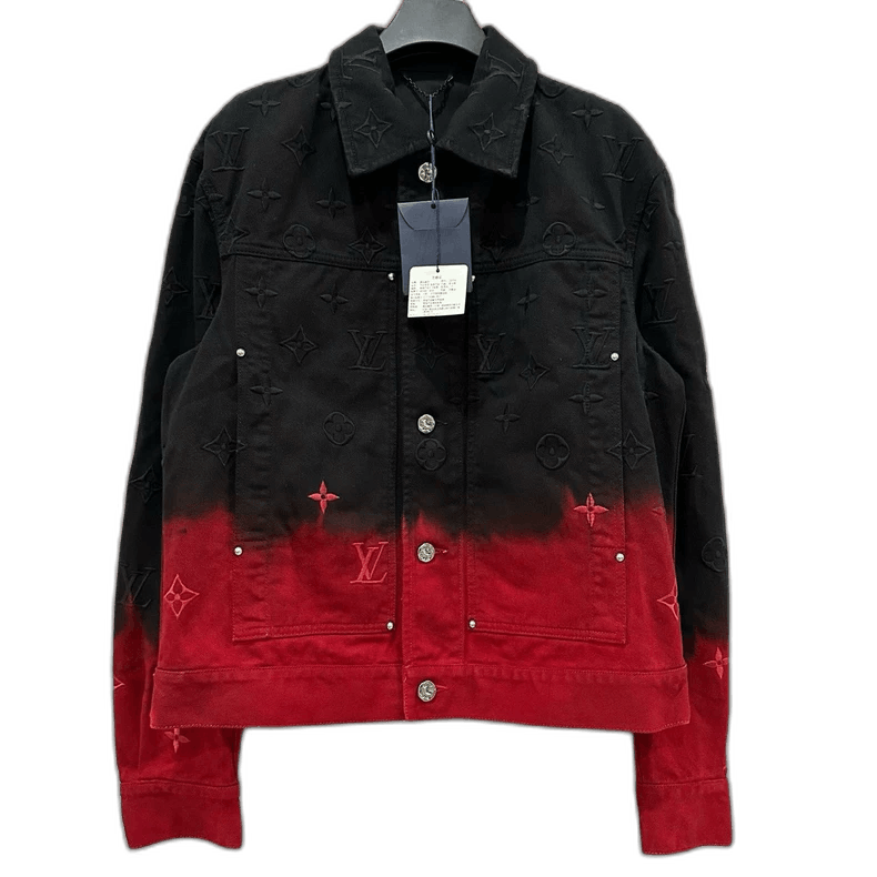 Louis Vuitton Louis Vuitton Gradient Denim Embroidered Jacket - dmc Size M / US 6-8 / IT 42-44 - 1 Thumbnail