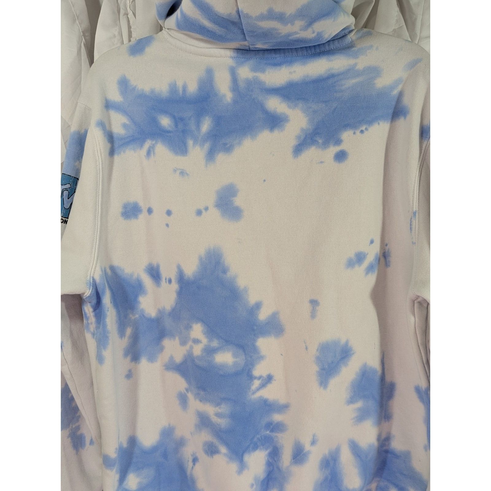 Mtv MTV Retro Tie Dye Oversized Hoodie XS (Fits Medium) Size US XS / EU 42 / 0 - 9 Thumbnail