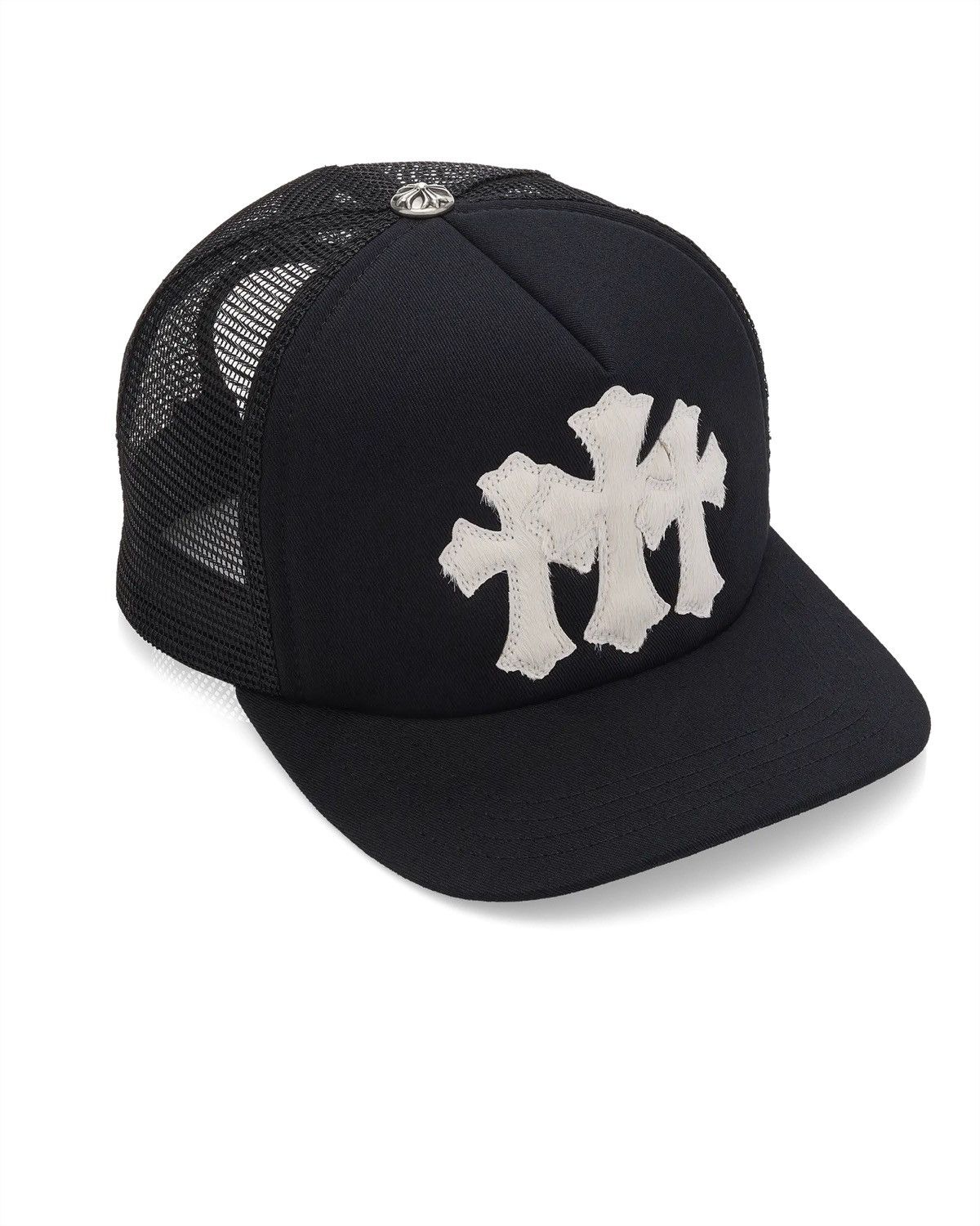 Chrome Hearts Pony hair mesh trucker hat Size ONE SIZE - 1 Thumbnail