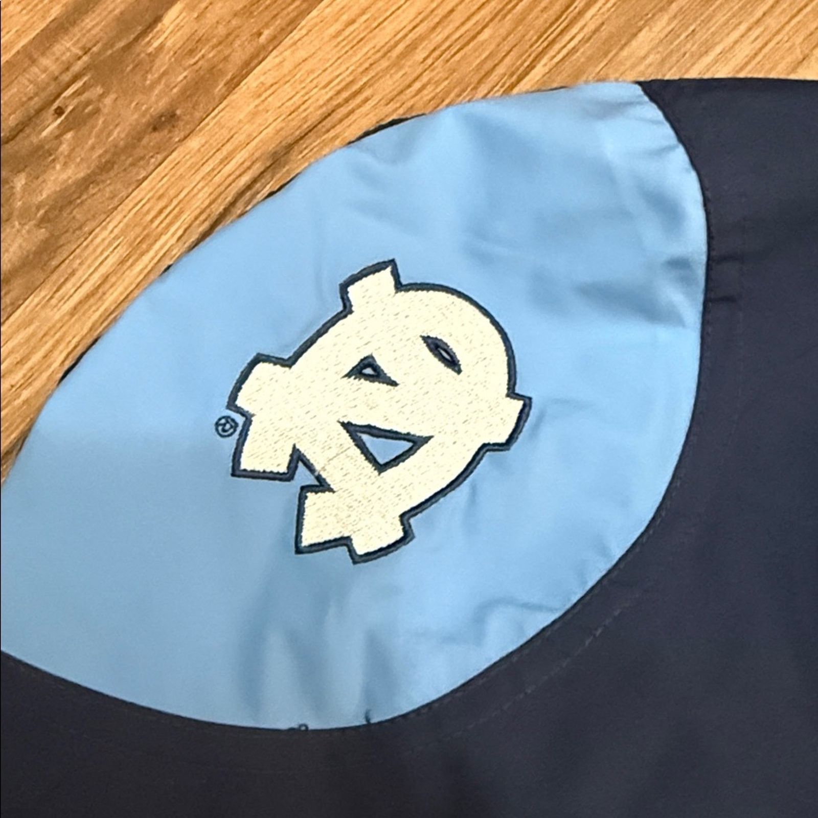Nike NWOT 90s Nike Team UNC Lacrosse Quarter Zip Windbreaker Size US XXL / EU 58 / 5 - 8 Thumbnail