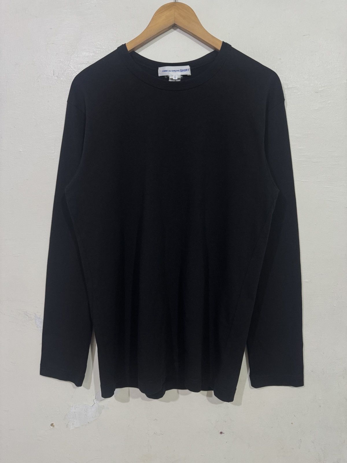Comme des Garcons Back Logo Long Sleeve Tee W28115 Size US L / EU 52-54 / 3 - 2 Thumbnail