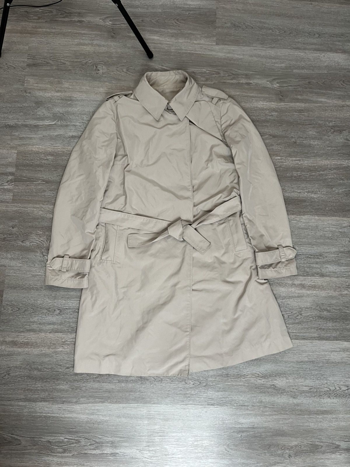 Designer × Moncler double-breasted trench coat moncler streetwear old money Size M / US 6-8 / IT 42-44 - 1 Thumbnail