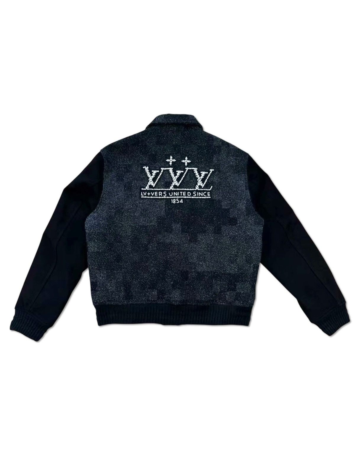 Louis Vuitton Louis Vuitton 52 Pearl swarovski Embroidered Baseball Jacket Size US L / EU 52-54 / 3 - 2 Thumbnail