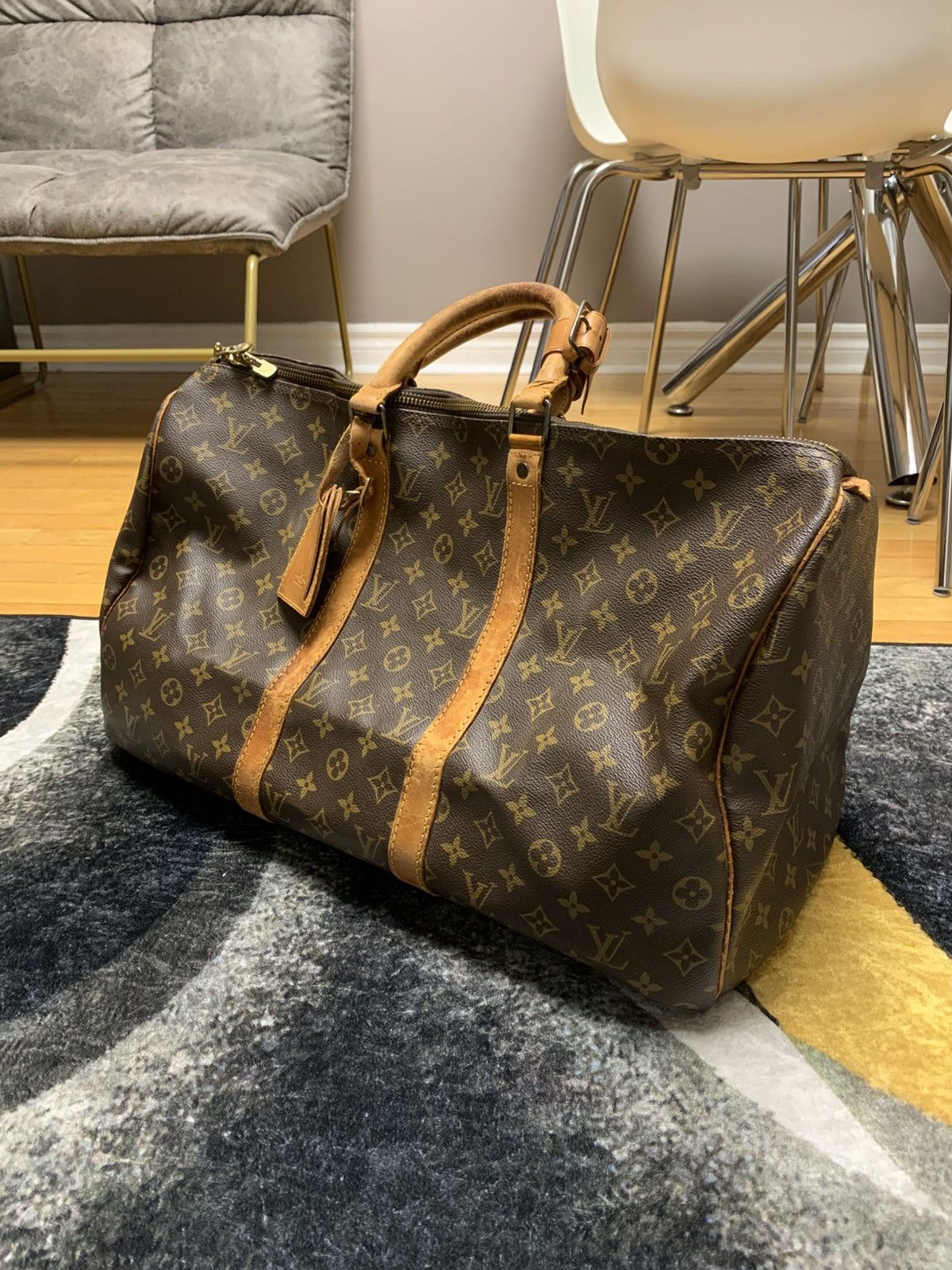 Louis Vuitton Louis Vuitton Duffel Bag Keepall Size ONE SIZE - 1 Thumbnail