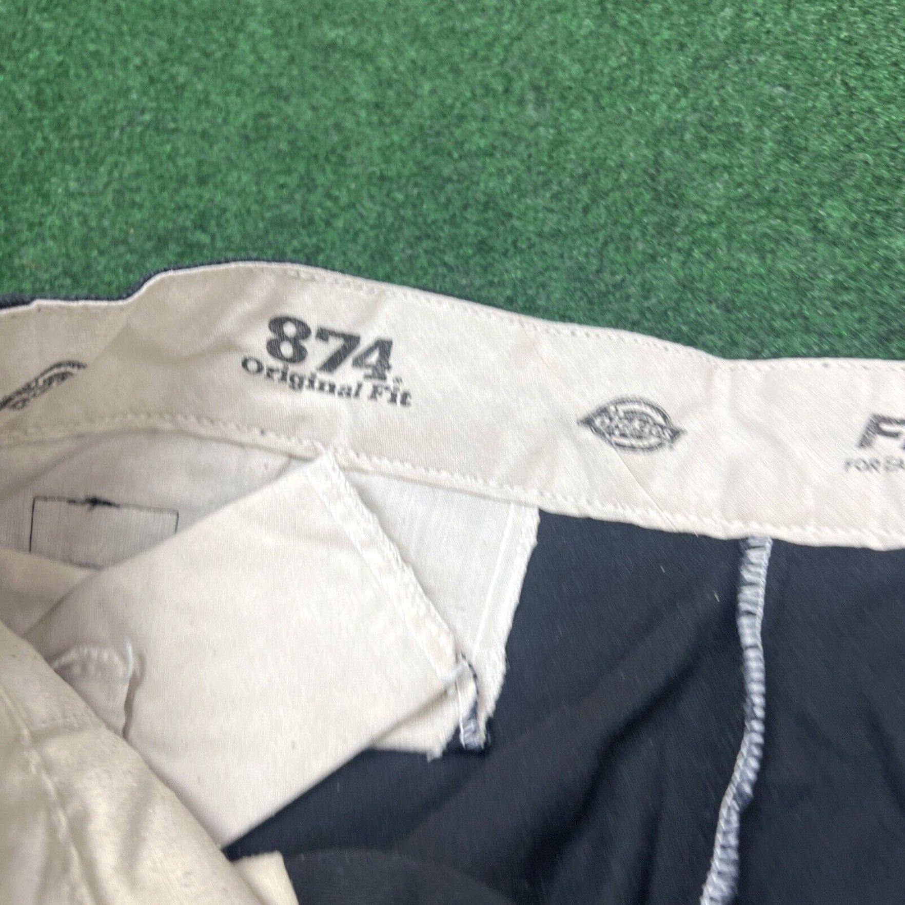 Dickies Dickies Pants Men's 36x34 874 Original Fit Black Work Pants FLEX Polyester Blend Size US 36 / EU 52 - 5 Thumbnail