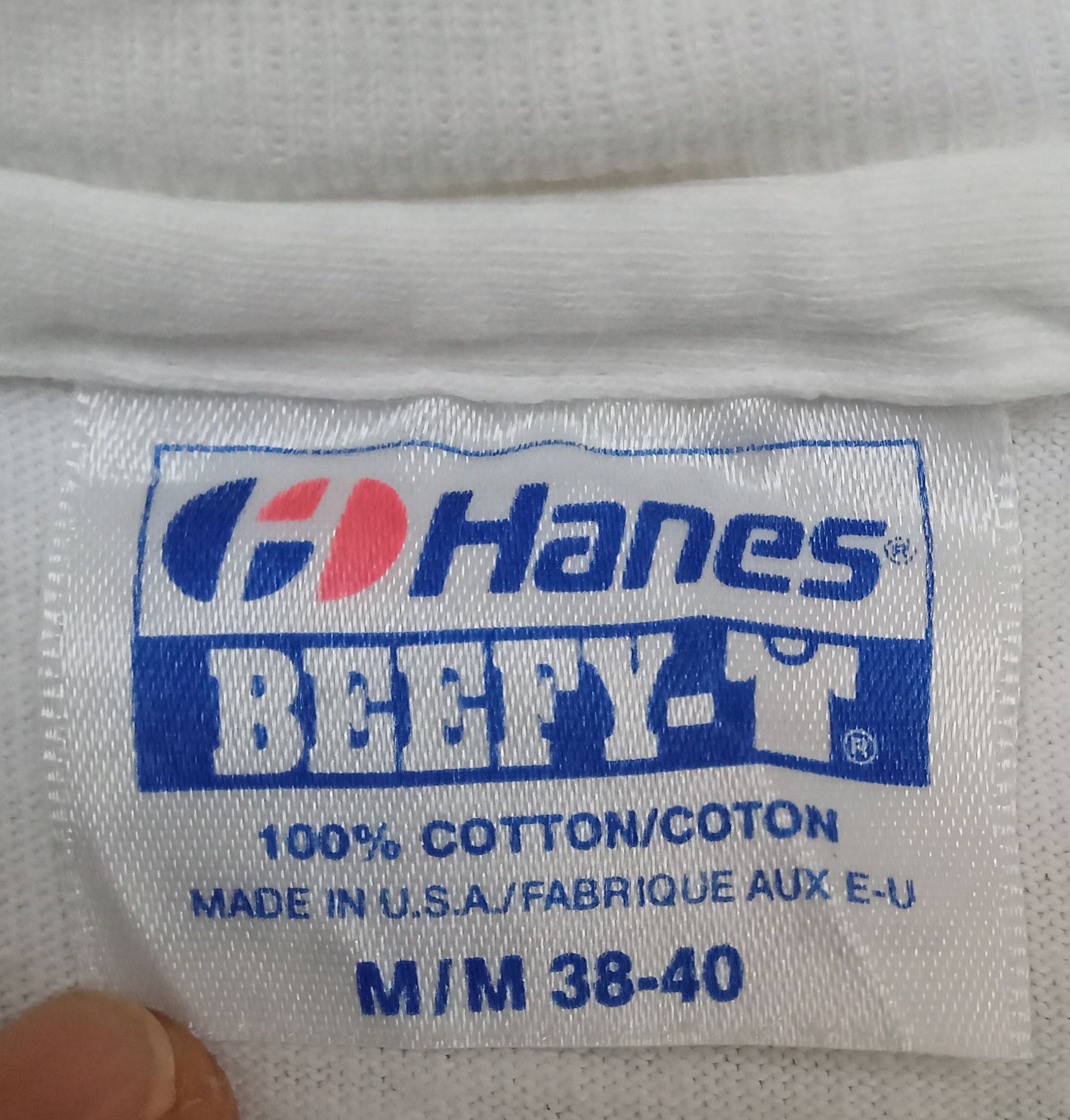 Hanes × Vintage Senr ! oe Homme Hanes Vintage Very Rare T Shirt Size US M / EU 48-50 / 2 - 7 Thumbnail