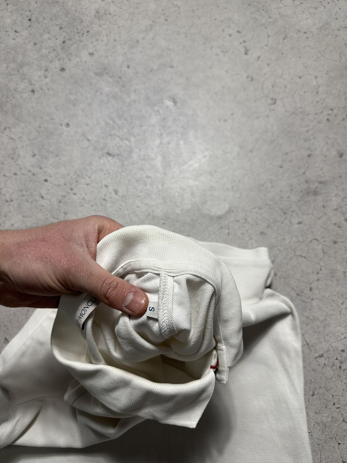 Moncler Moncler Maglia Polo Manica Corta Luxury Shirt White Size S Size US S / EU 44-46 / 1 - 9 Thumbnail