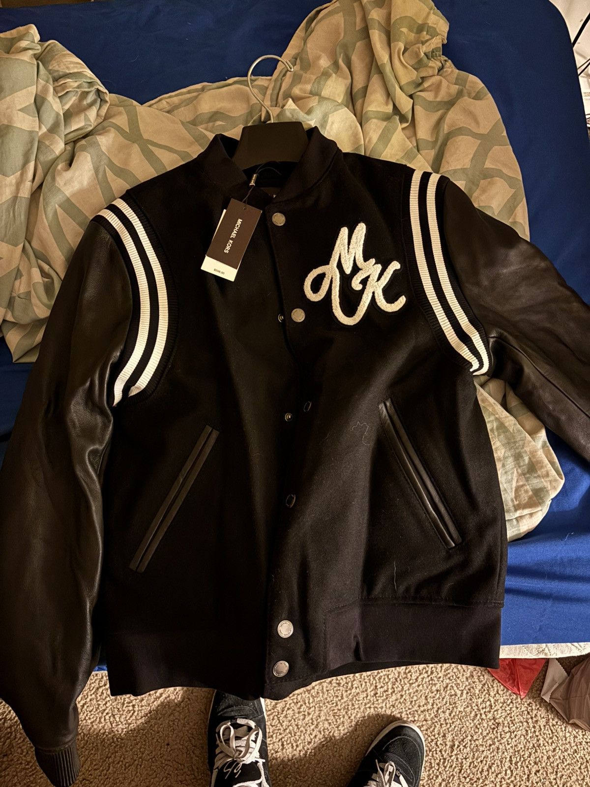 Michael Kors Michael Kors Varisty Baseball Jacket Size US M / EU 48-50 / 2 - 1 Thumbnail