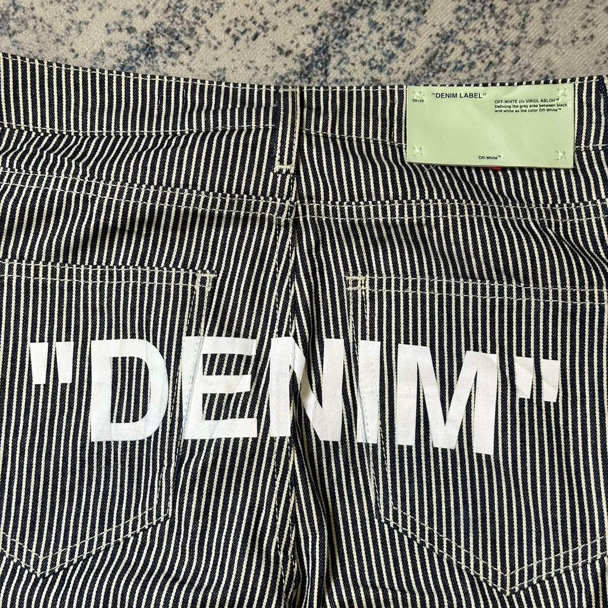 Off-White × Virgil Abloh OFF WHITE DENIM PANTS Size US 26 / EU 42 - 5 Thumbnail
