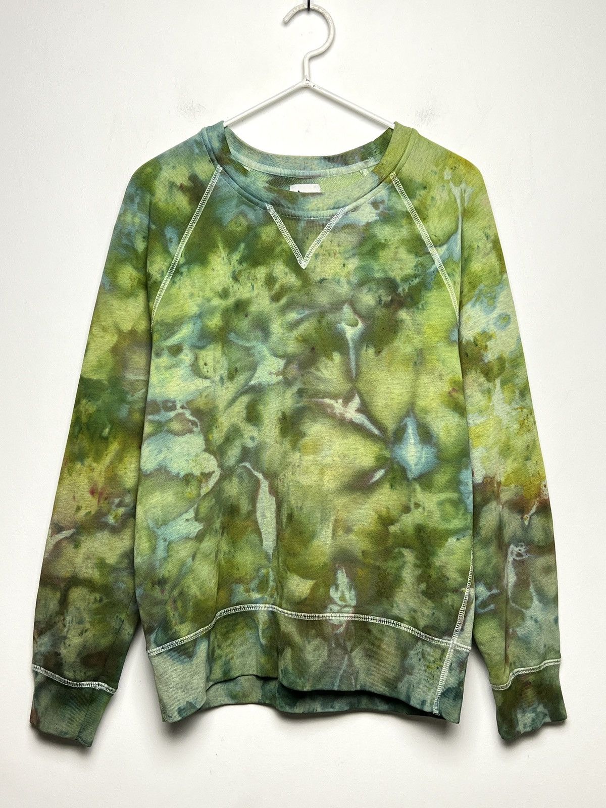 acne studios y2k camo tie dye crewneck 1/1 vintage