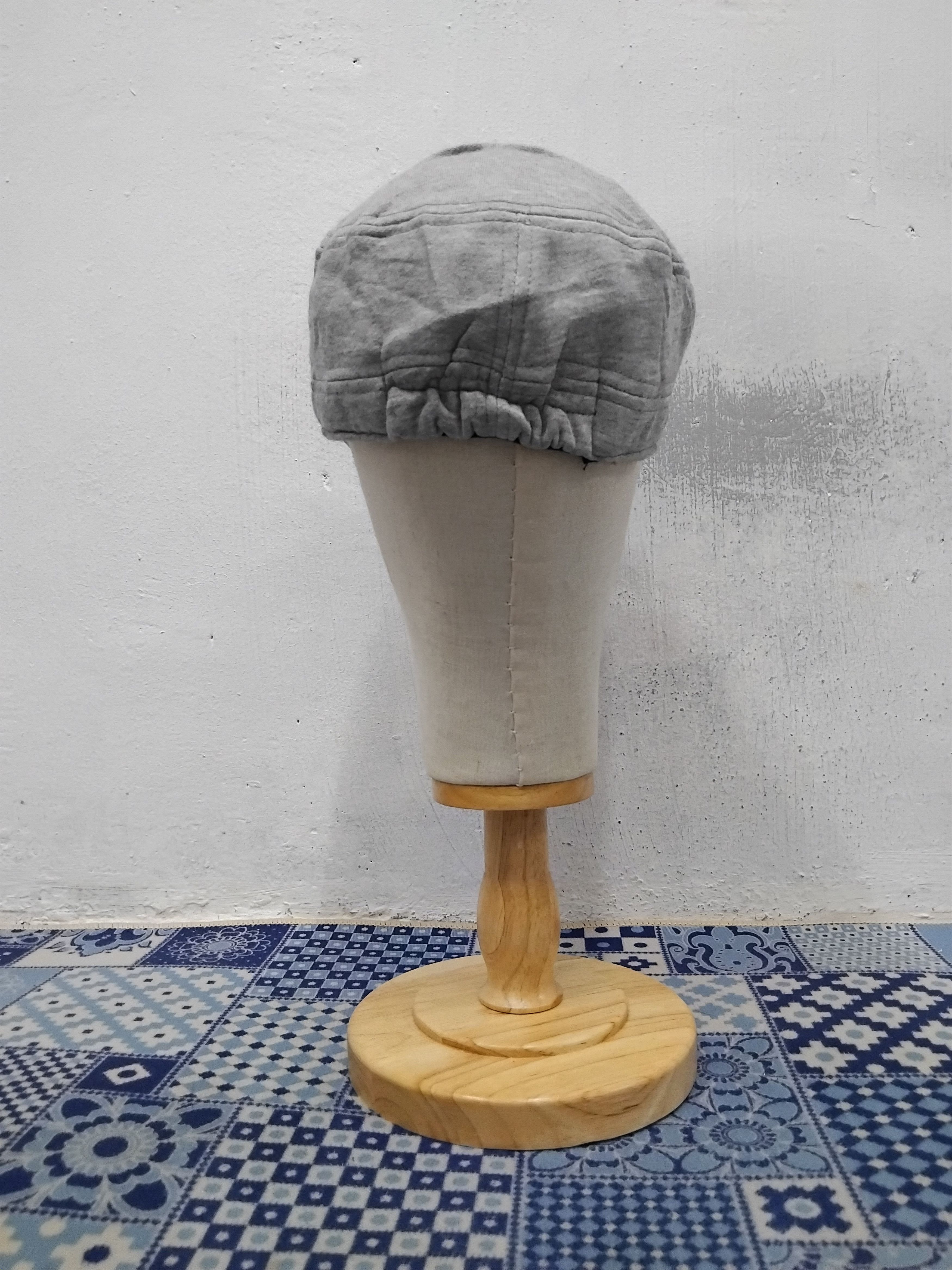 Japanese Brand Unnamed grey colour Japanese style cap Size ONE SIZE - 4 Thumbnail