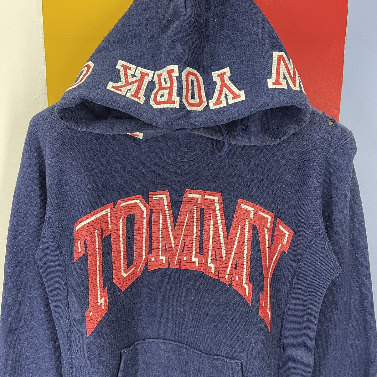 Champion Vintage CHAMPION REVERSE WEAVE x TOMMY Hoodie #1714/06 Size US S / EU 44-46 / 1 - 2 Thumbnail