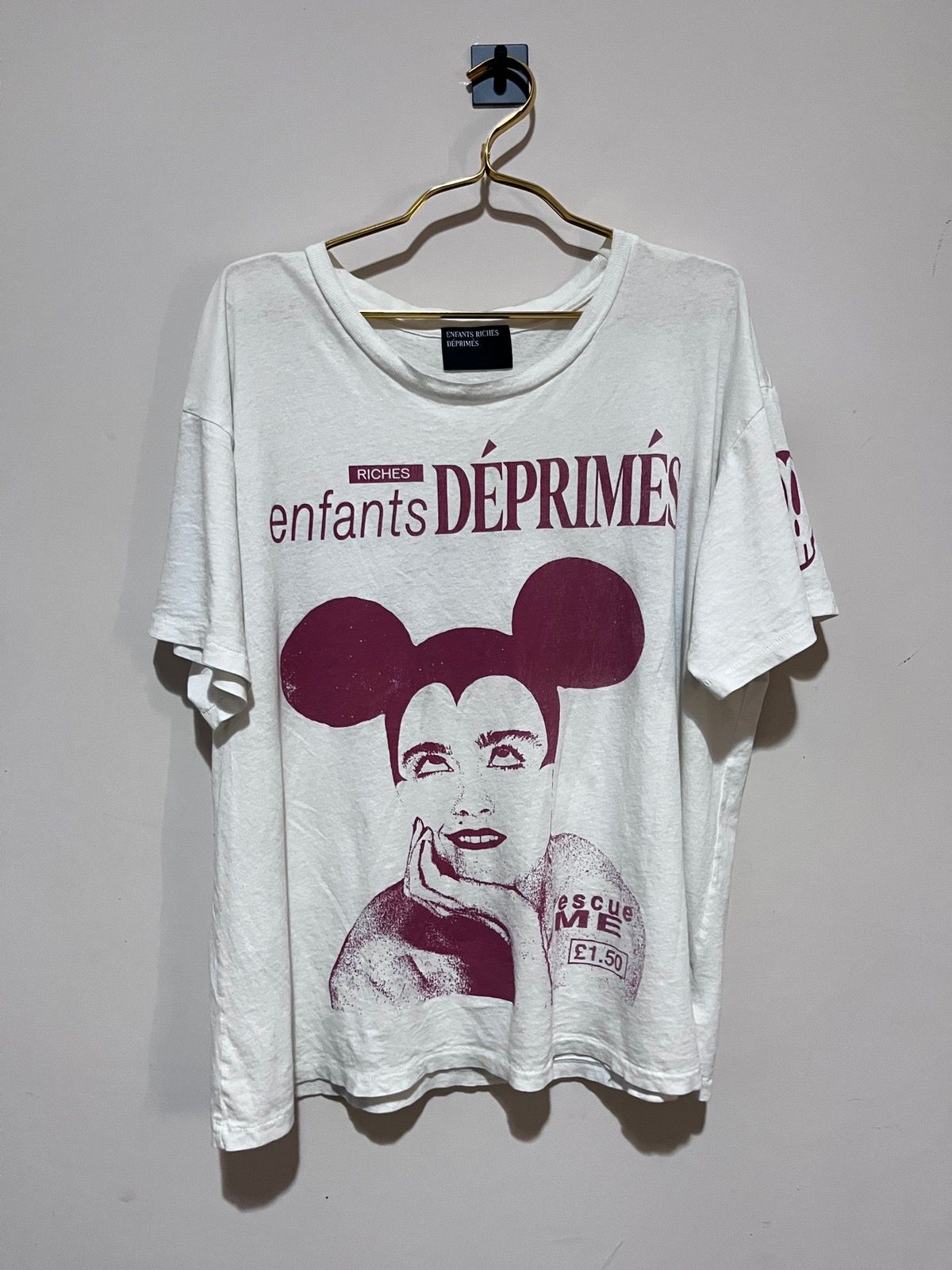 Enfants Riches Deprimes Erd Mickey Mouse shirt | Grailed