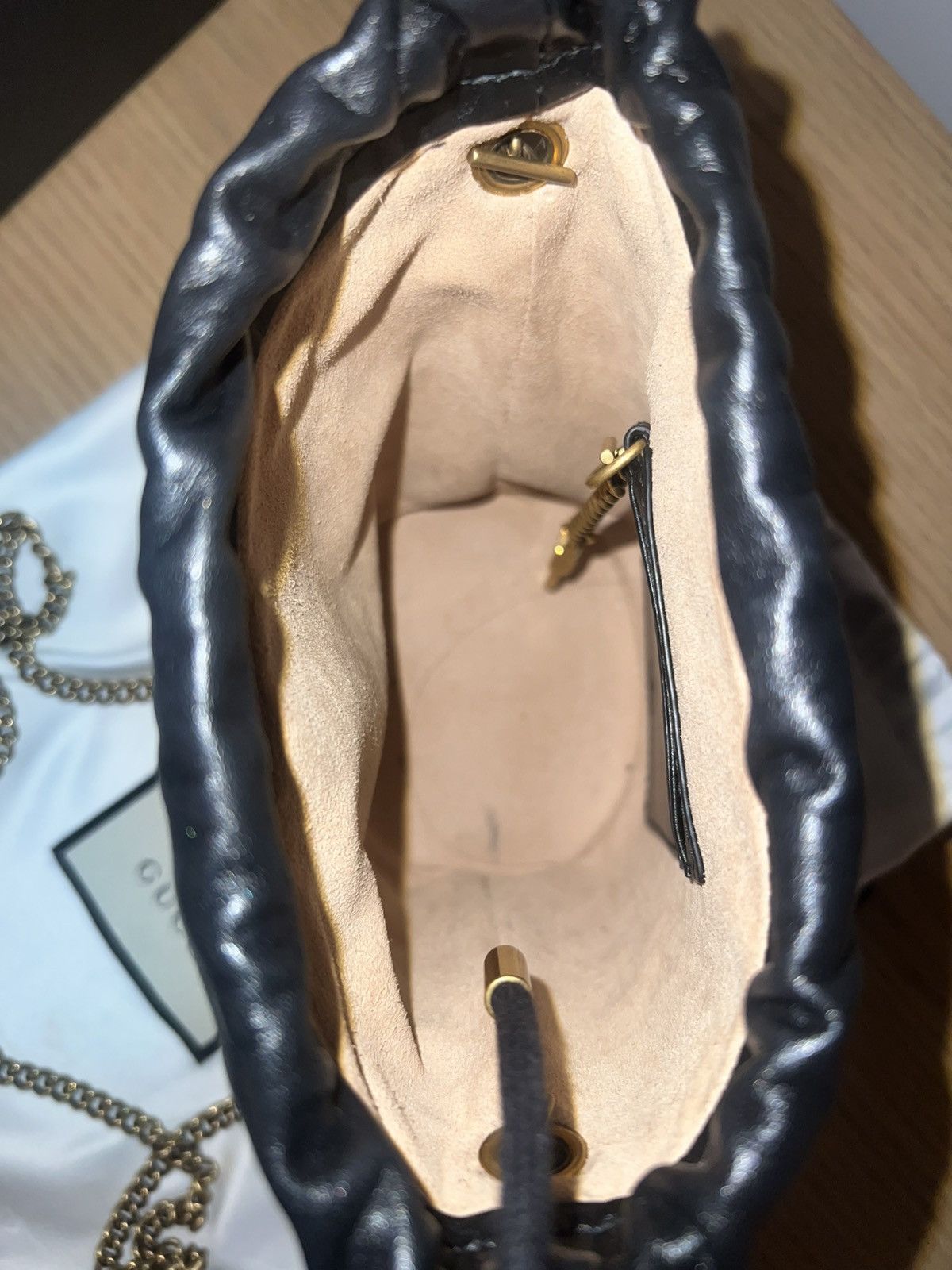 Gucci Gucci Marmont Mini bucket bag Size ONE SIZE - 5 Thumbnail