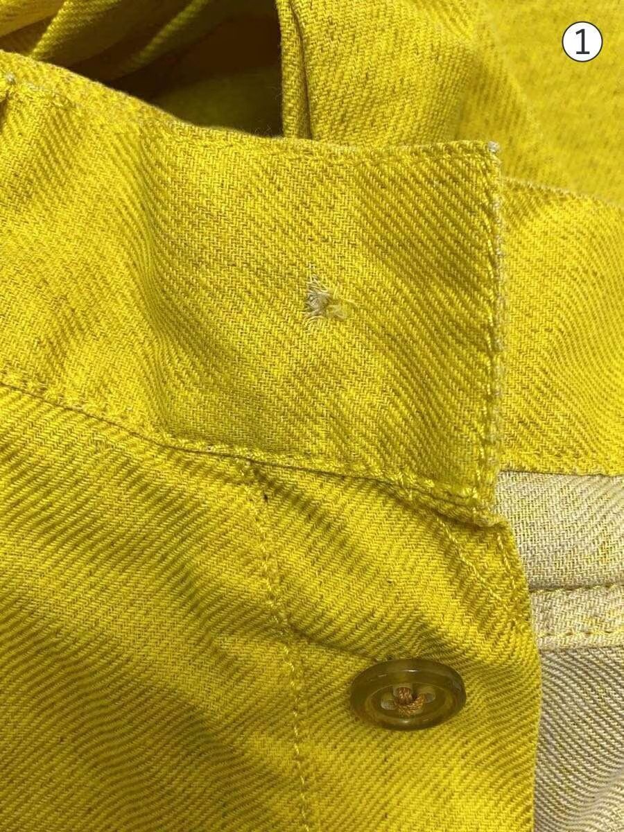 Yohji Yamamoto Straight Leg Linen Pants Size US 29 - 4 Thumbnail