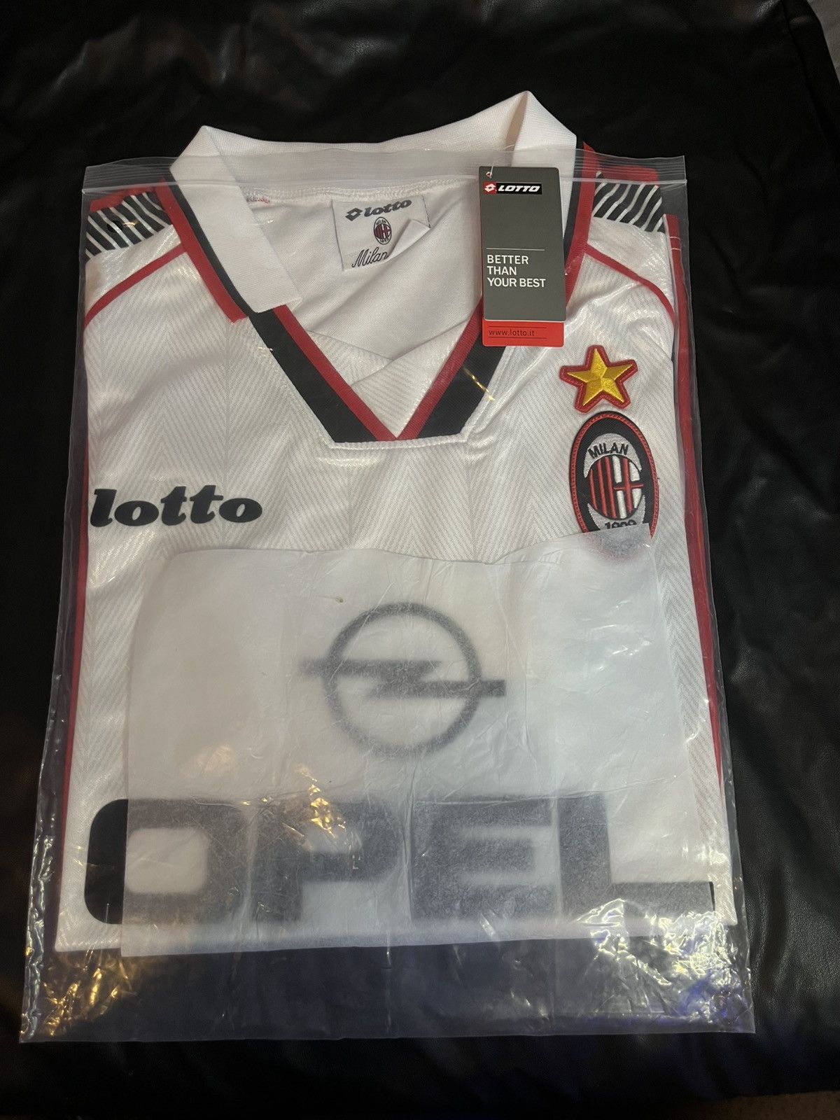 Lotto Sport AC Milan Special Retro Jersey Size US XL / EU 56 / 4 - 2 Thumbnail