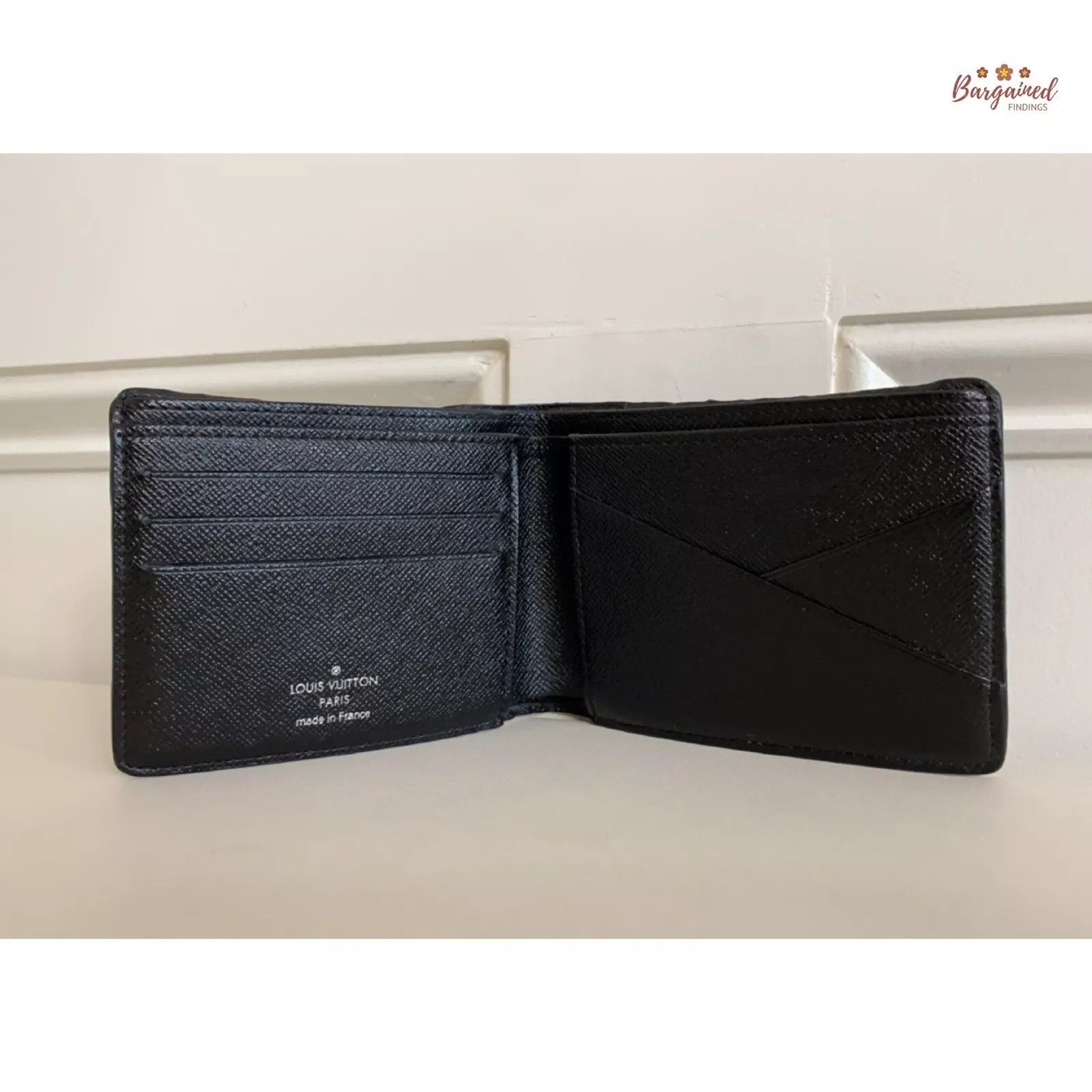 Louis Vuitton Louis Vuitton Gray Damier Graphite Leather Multiple Wallet Size ONE SIZE - 5 Thumbnail