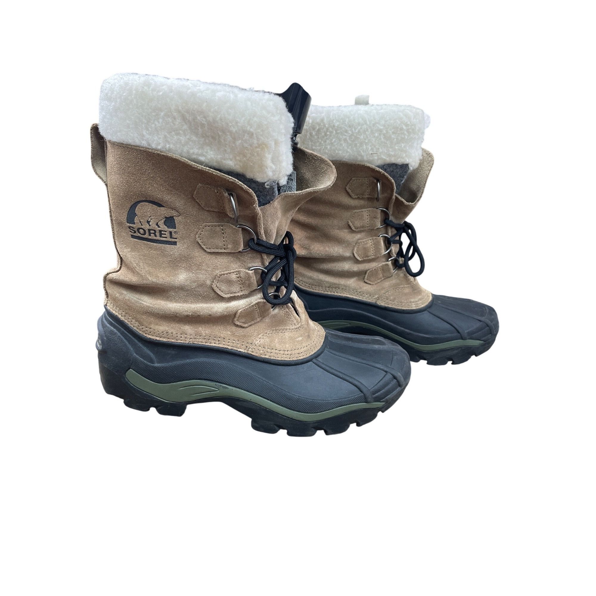 SOREL Sorel Chilanko Mens brown Insulated leather Winter Boots Siz Size US 8 / EU 41 - 3 Thumbnail