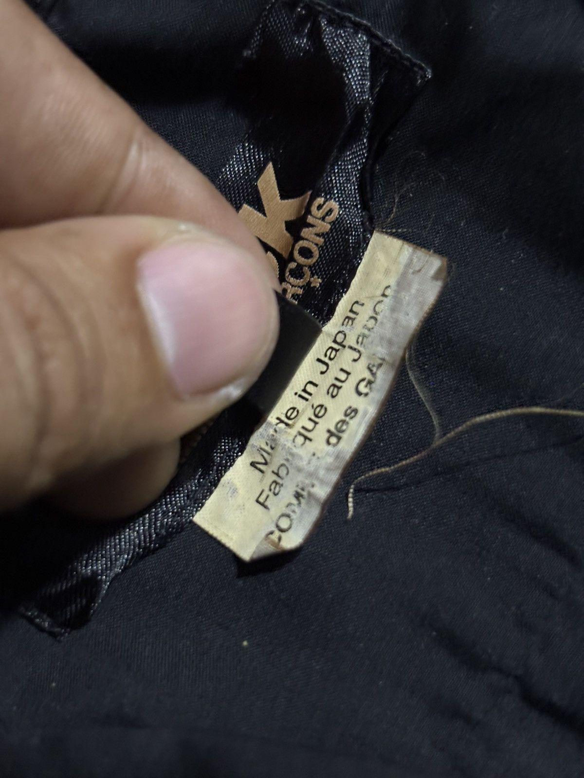Comme des Garcons Black BLACK COMME DES GARCONS Double Breasted Long Sleeves Size US M / EU 48-50 / 2 - 7 Thumbnail