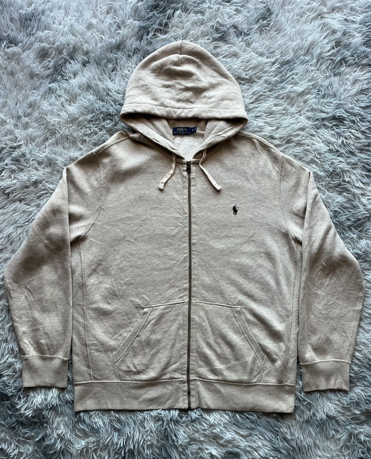 Polo Ralph Lauren Polo Ralph Lauren Fleece Full-Zip Hoodie in Heather Size US L / EU 52-54 / 3 - 1 Thumbnail