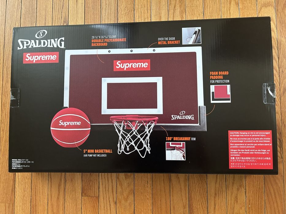 Supreme Supreme spalding mini basketball hoop | Grailed