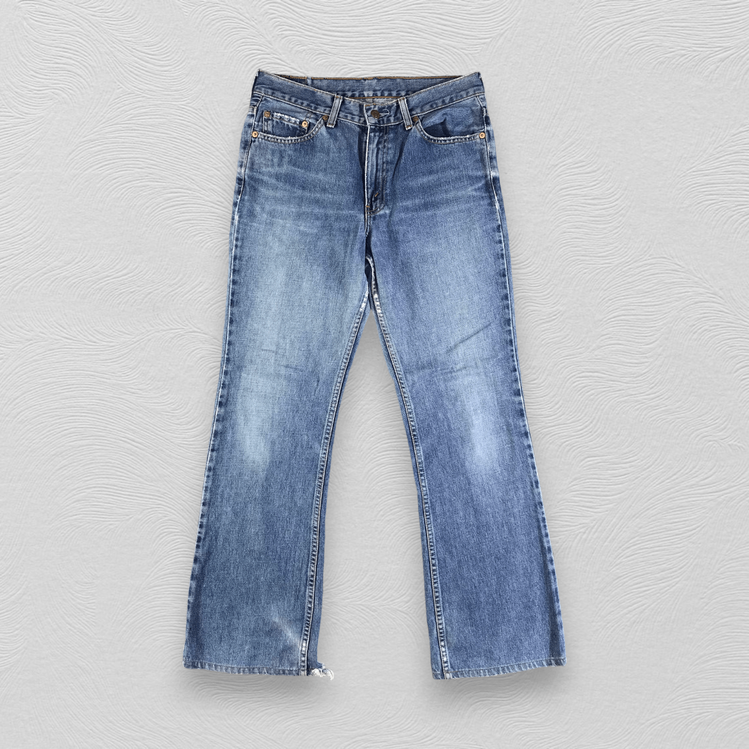 Levi's Vintage 90s Levis 553 Jeans Flare Denim KJ2190 Size US 28 / EU 44 - 1 Thumbnail