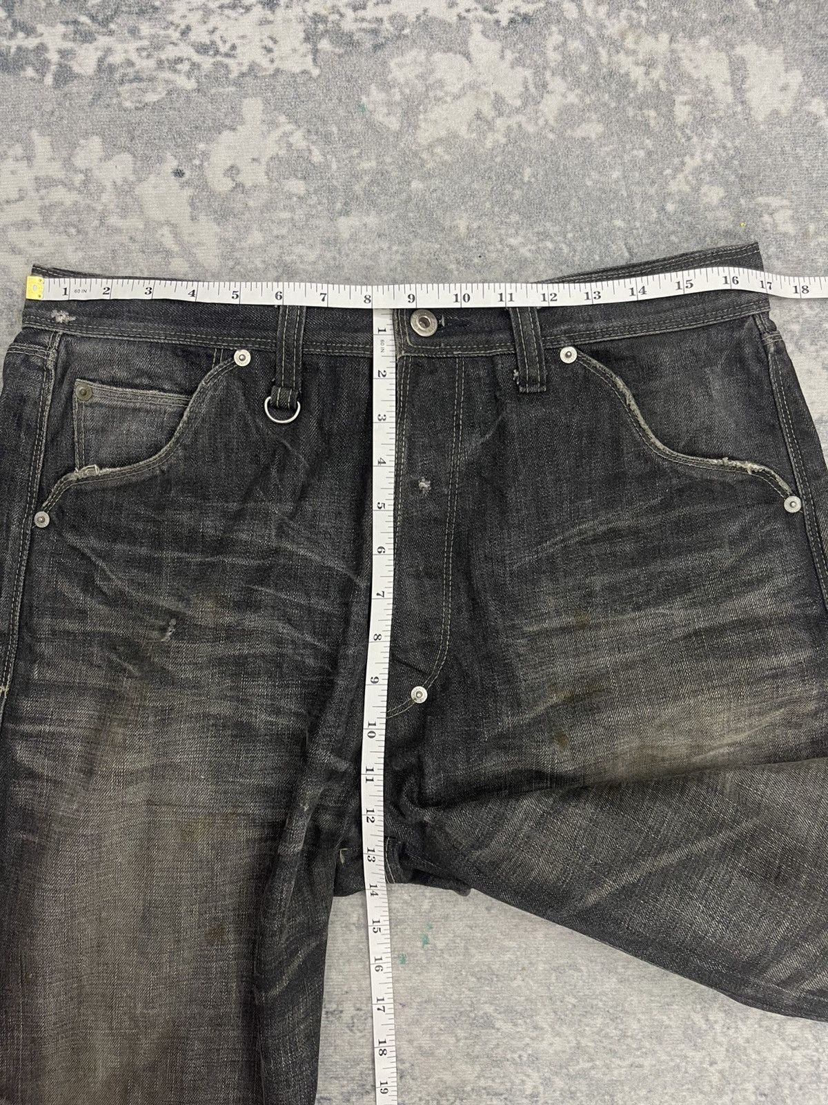 Nitraid 💥Baggy💥Nitraid Japan Sturdy Hip Hop Denim s22 Size US 33 - 16 Thumbnail