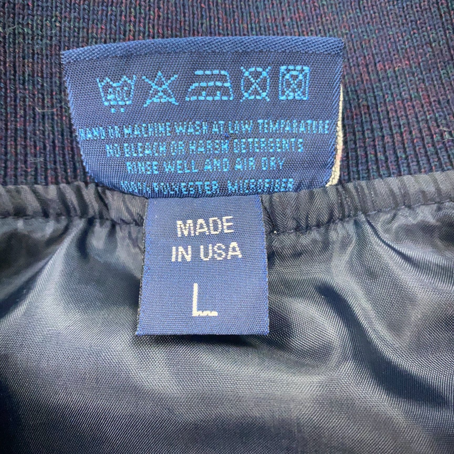 Vintage VINTAGE Sunderland Of Scotland Mens Golf Pullover Large Blue Pockets Made In USA Size US XXL / EU 58 / 5 - 4 Thumbnail