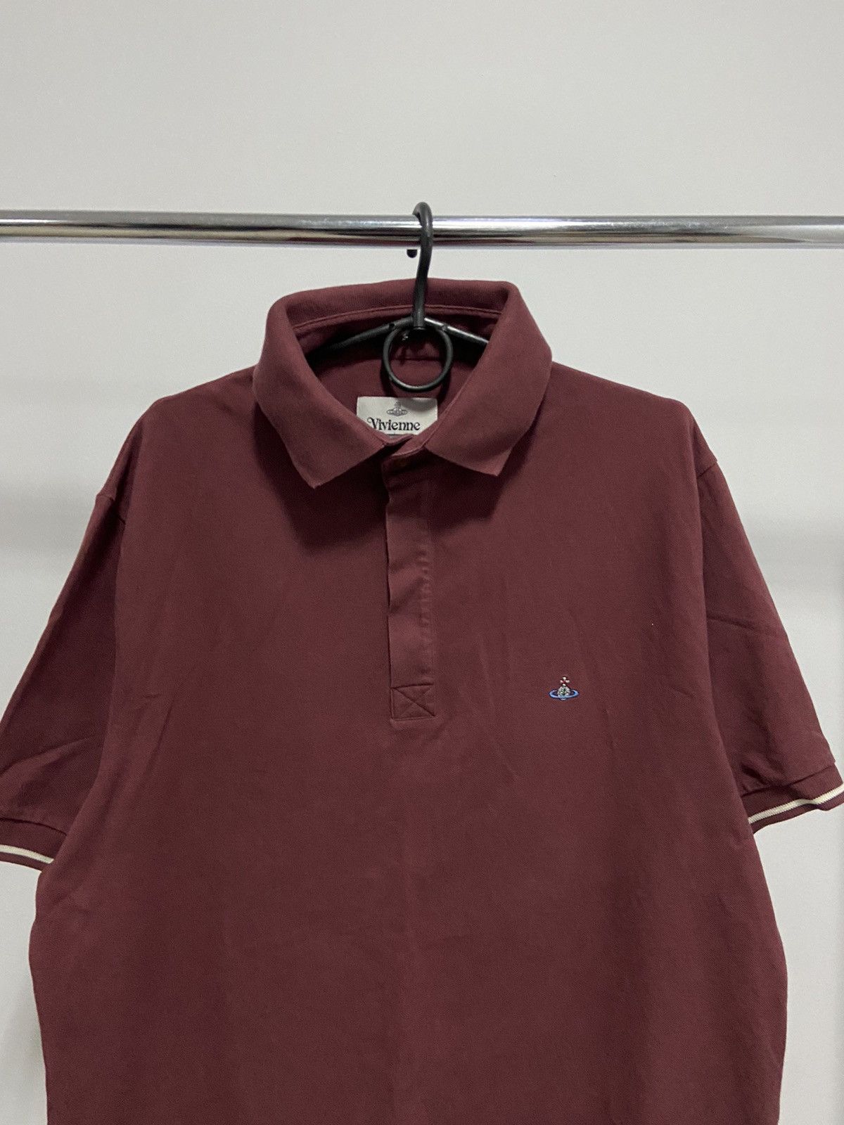 Vintage × Vivienne Westwood Vivienne Westwood Polo T Shirt Vintage Small Orb Logo Luxury Size US XL / EU 56 / 4 - 2 Thumbnail