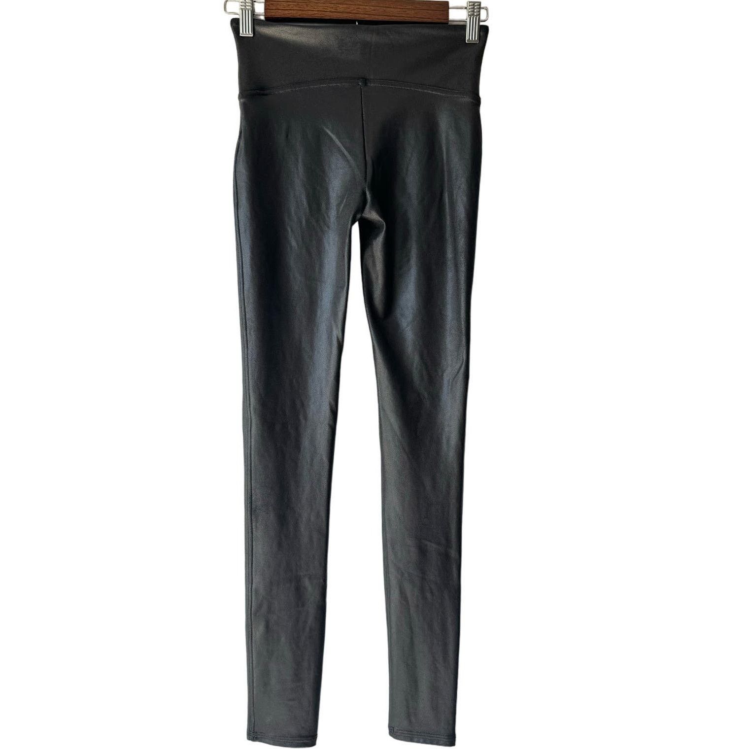 Spanx Spanx Faux Leather Leggings Small Size 24" / US 00 / IT 34 - 4 Thumbnail