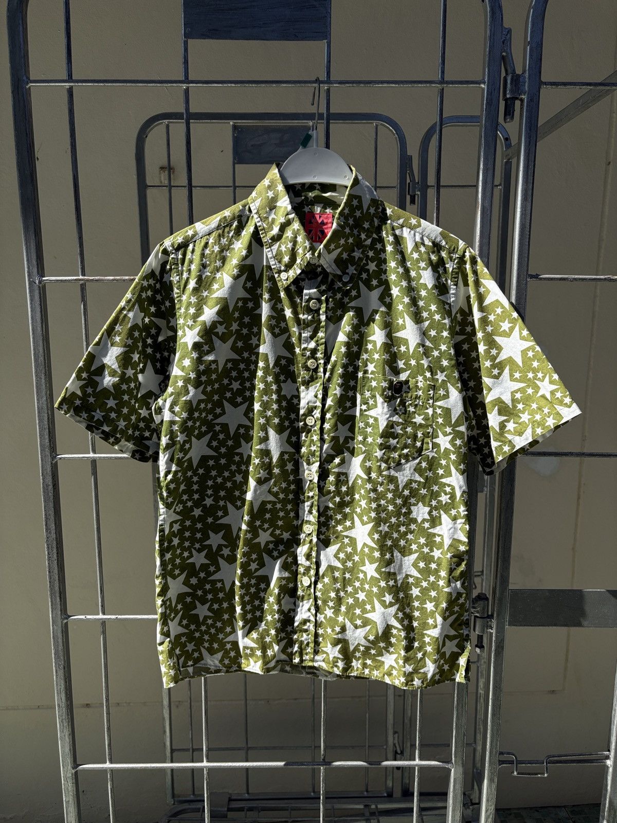 Bape A BATHING APE Star Printed Shirt Size US XS / EU 42 / 0 - 1 Thumbnail