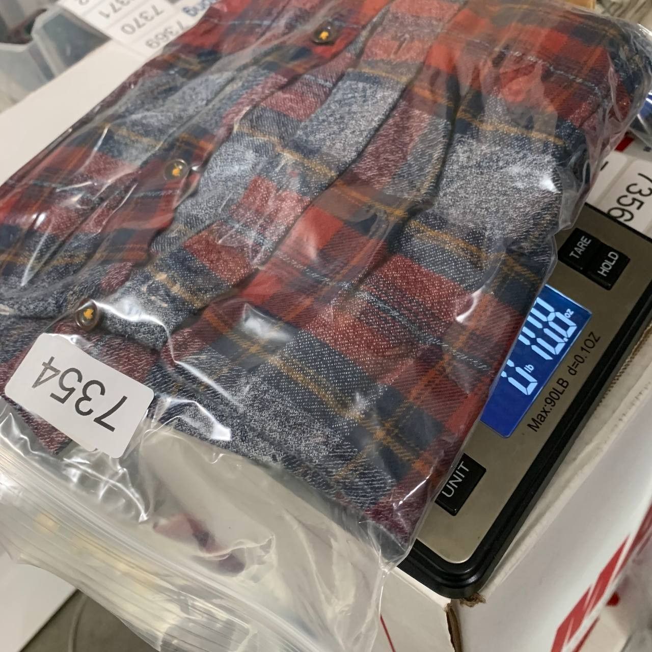 Other Denim & Flower Medium Plaid Long Sleeve Button Down Shirt Size US M / EU 48-50 / 2 - 8 Thumbnail