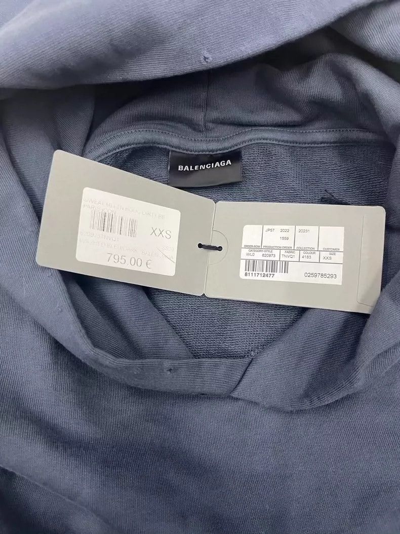 Balenciaga Balenciaga Logo printed long sleeve sweatshirt Size US XXS / EU 40 - 5 Thumbnail