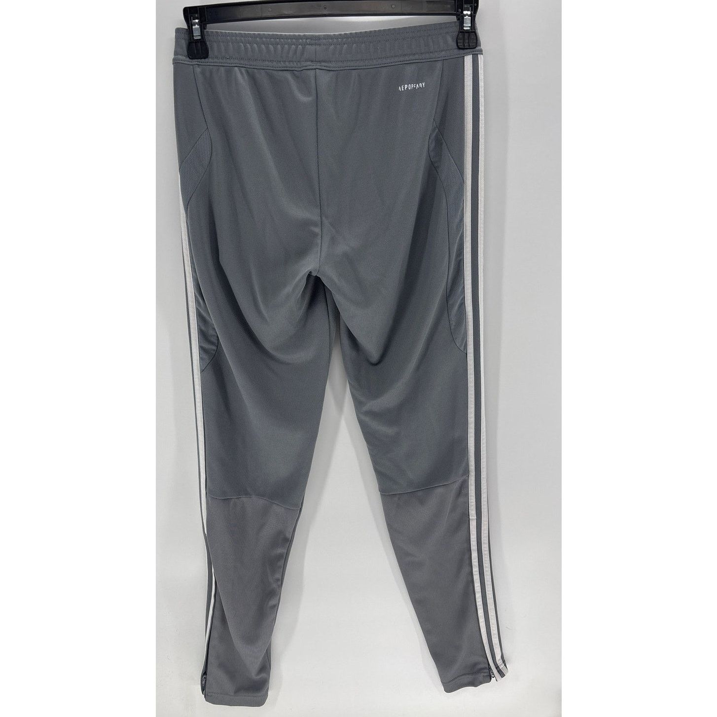 Adidas Adidas men's small gray/white joggers Size US 28 / EU 44 - 6 Thumbnail