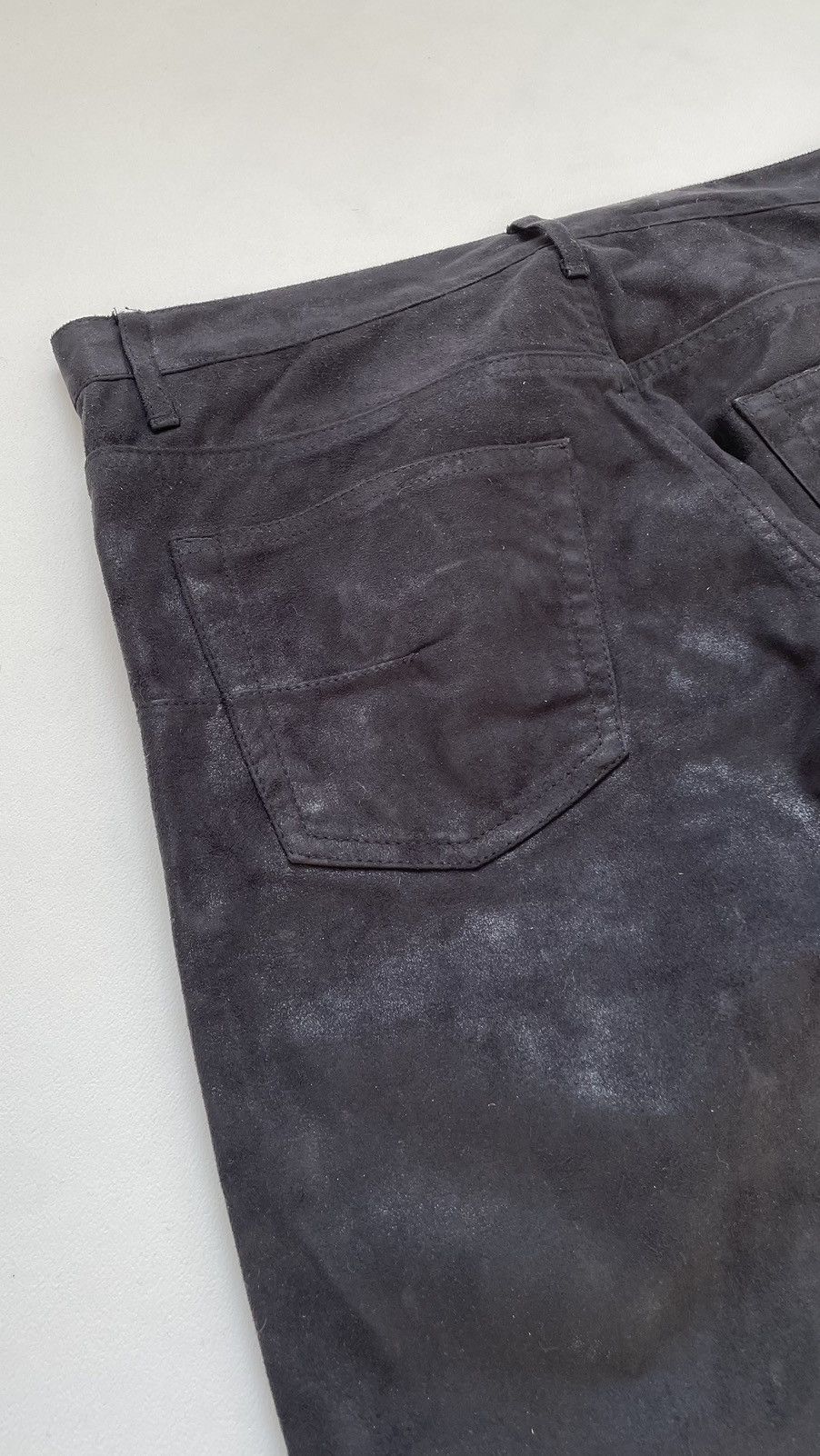 Dior A/W 08 Black Glitter Moleskin Trousers Size US 30 / EU 46 - 19 Thumbnail