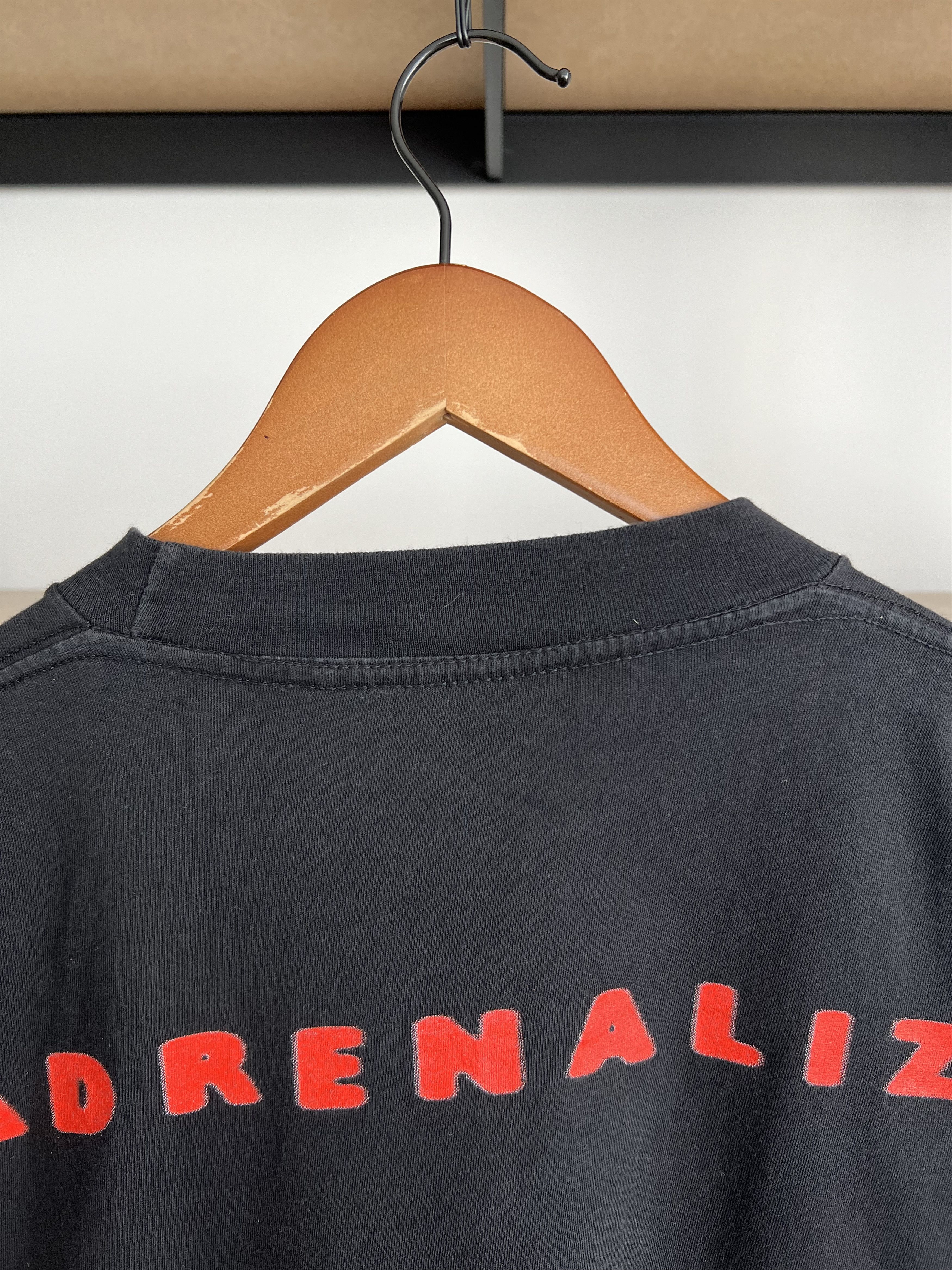 Band Tees Vintage 1992 Def Leppard Adrenalize Black T-shirt Size US XL / EU 56 / 4 - 16 Thumbnail