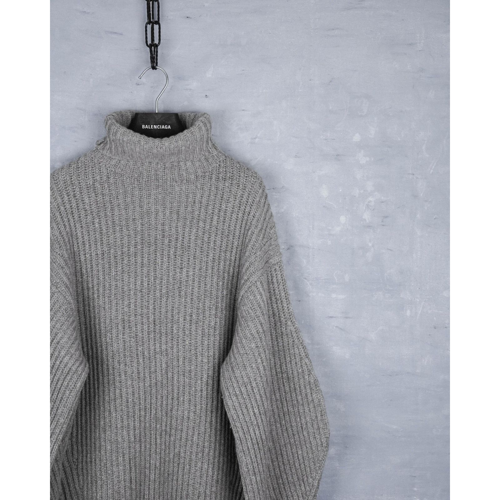 Acne Studios Acne studios grey wool knit roll neck warm fashion sweater Size S / US 4 / IT 40 - 2 Thumbnail