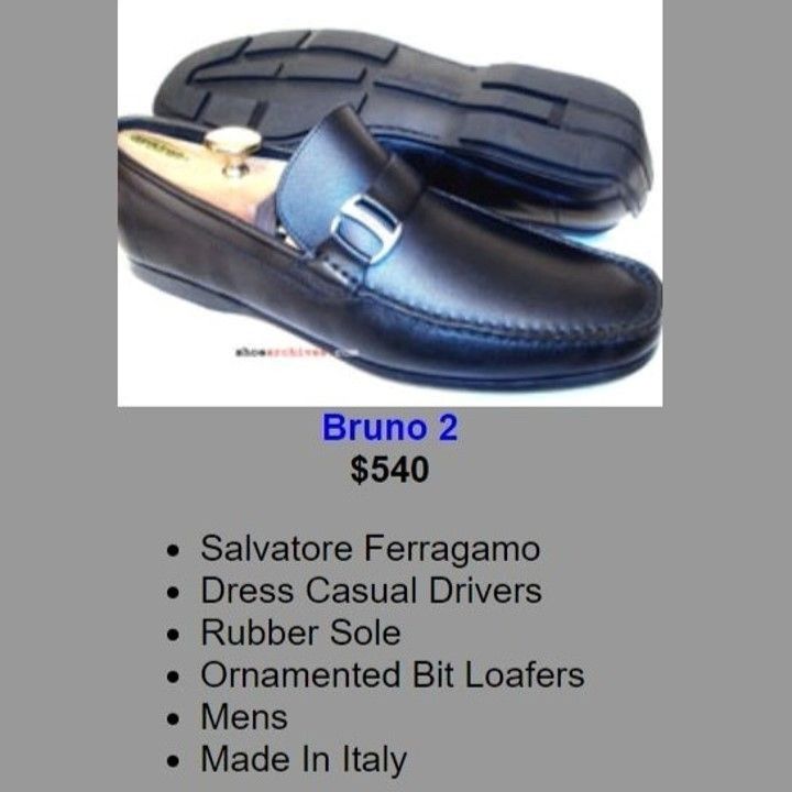 Salvatore Ferragamo Salvatore Ferragamo Italy Mens 6.5EE Black Calf Dress Shoes Size US 6.5 / EU 39-40 - 7 Thumbnail