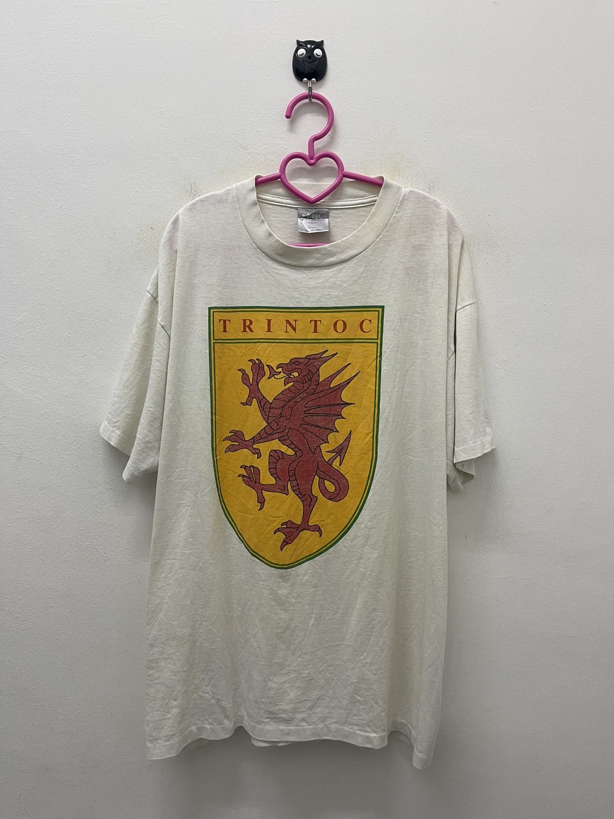 Vintage Rare Vintage TRINTOC Soccer Academy Eiger Oneita Made in USA Size US XL / EU 56 / 4 - 1 Thumbnail