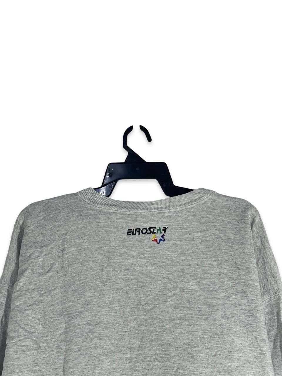 Other Vintage 90s eurostar minimalist sweatshirt jumper XL Size US XL / EU 56 / 4 - 4 Thumbnail