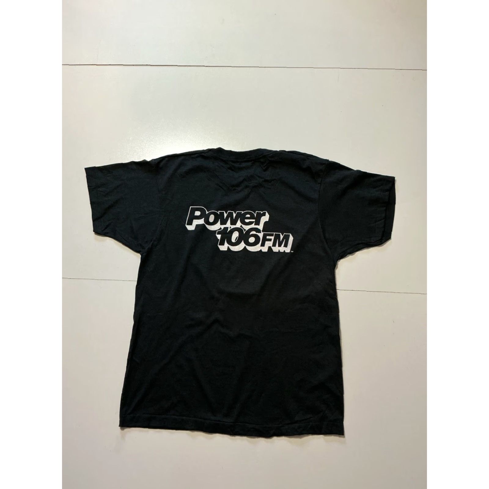 Vintage VINTAGE Rebel Power 106FM KPWR After Hours Tuxedo Single Stitch T-Shirt L Black 90s Mens/Unisex T-Shirt Size US L / EU 52-54 / 3 - 2 Thumbnail